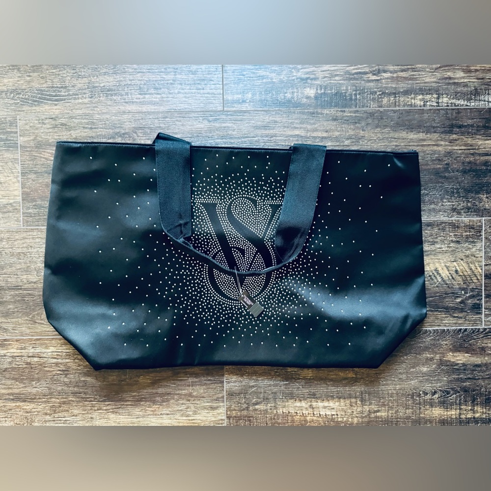 NWT Victoria’s Secret Shine Tote Bag Christmas Gift - Picture 2 of 5